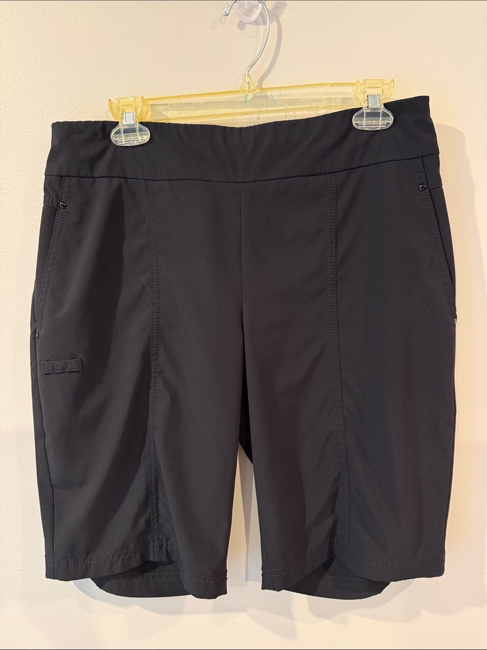 Black Performance Bermuda Shorts